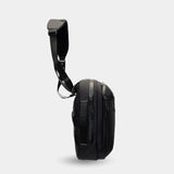Smart carry system with space for 16” laptop, iPad, and chargers—switch modes without repacking.
