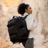 Bring your tech essentials. DLSR, go pro and drone in carry all gear backpack