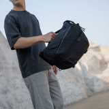 Tech accessories bag with smart divider with internal cushioned