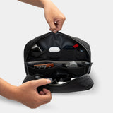 ravel-ready case for digital nomads. Organizes daily tools in one compact shell.